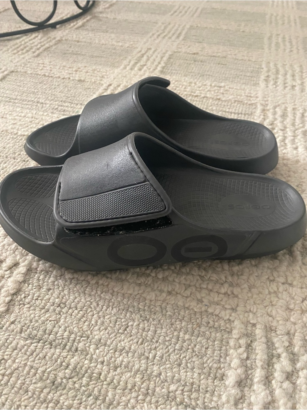 Mens OOFOS slides